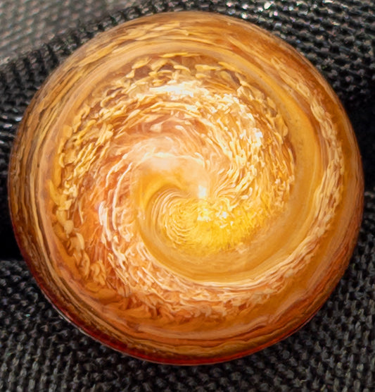 Fire sky Adjustable Ring #52